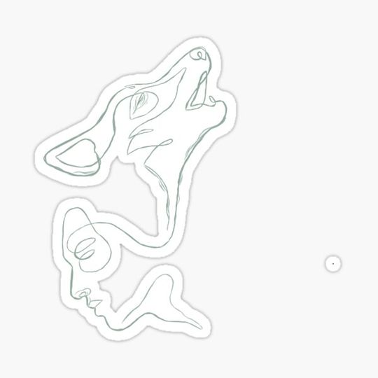 Discover wolf and human
