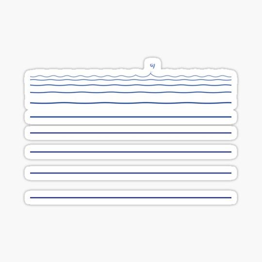 Discover Surfer Wave Jump line art