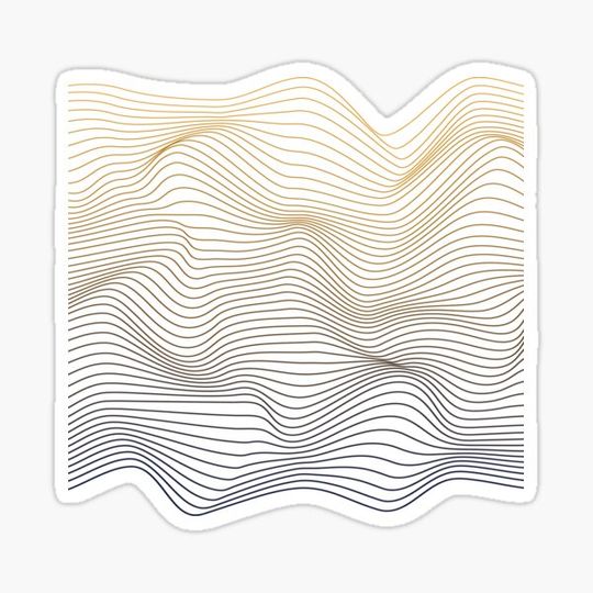 Discover Abstract lines illusion