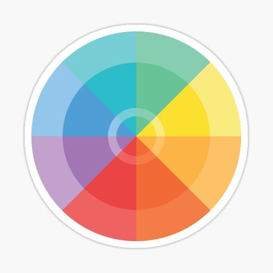 Discover Color wheel light and dark shade