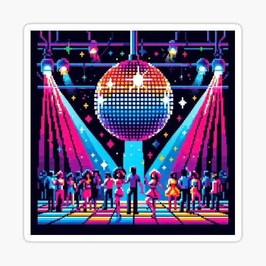 Discover Pixel 70s Disco Fever