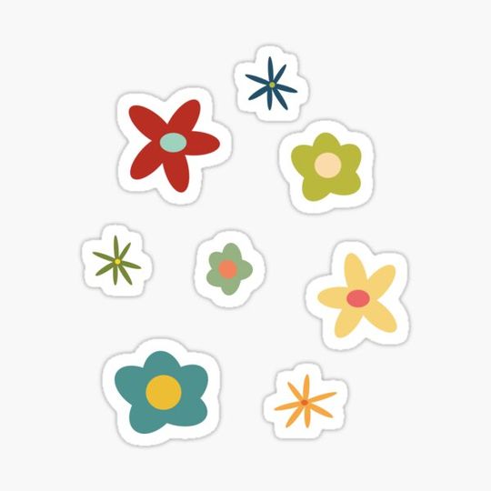 Discover Cute Flower Power - Multicolour
