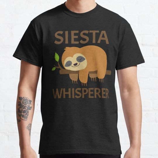 Discover Sloth Siesta Whisperer Sleep Lazy Expert Midday Lovers Funny