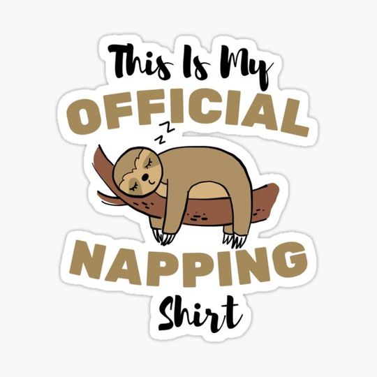 Discover This Is My  Napping Shirt