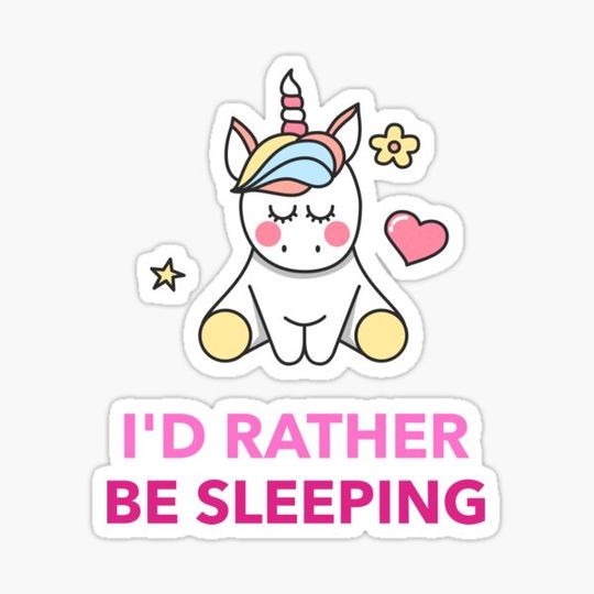 Discover I'd rather be sleeping