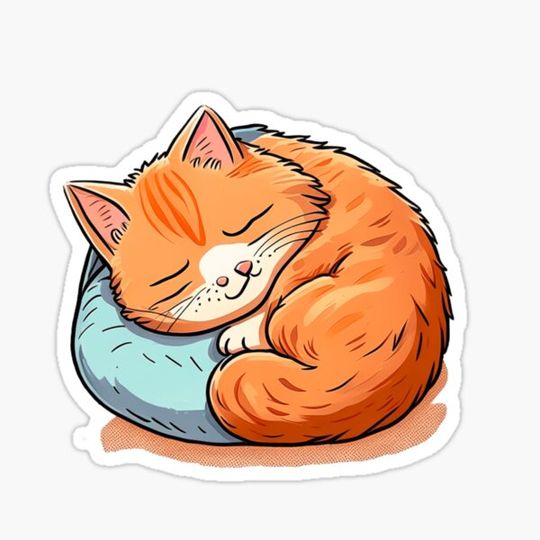 Discover CUTE CAT sleeping