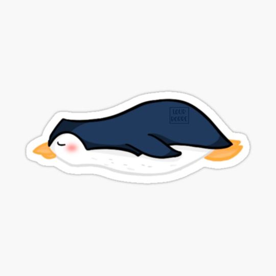 Discover Sleeping penguin