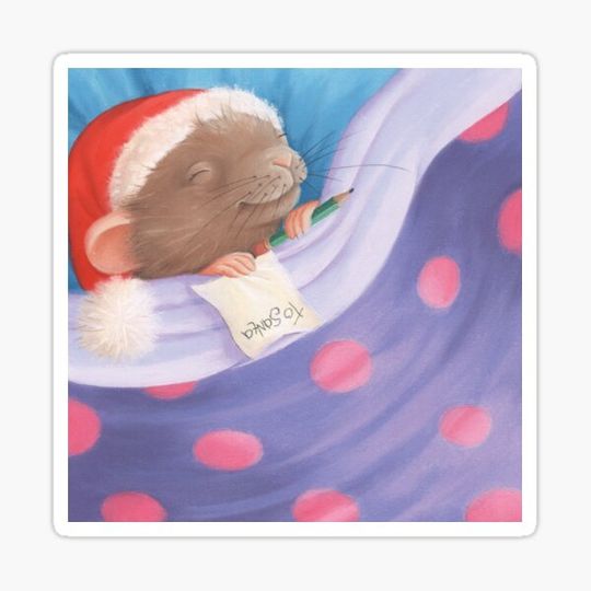 Discover Christmas Night Sleeping Mouse