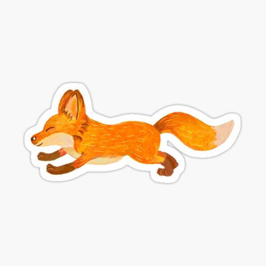 Discover Running Cute Fox