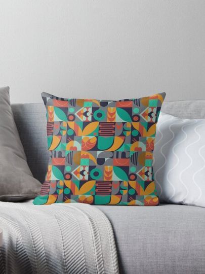 Discover Symmetrical and abstract geometric pattern with clean lines