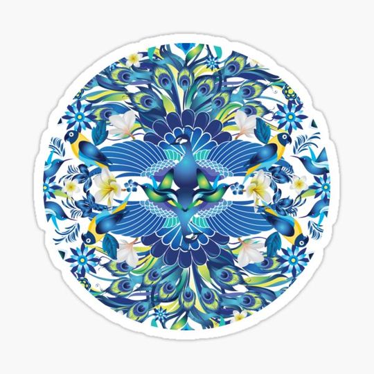 Discover Blue Peacock Love