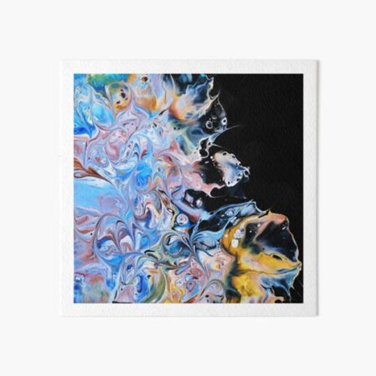 Discover Looking Glass - Abstract Acrylic Fluid Art Painting Print