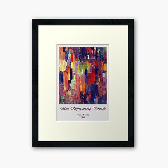 Discover Mme Kupka among Verticals - 1911 - Frank Kupka