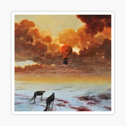 Discover Untitled (The Balloon) by Zdzislaw Beksinski