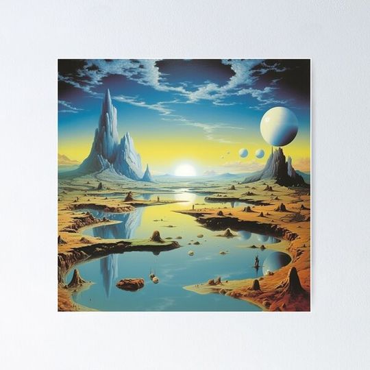 Discover Salvador Dali Surrealism Art Poster Collection