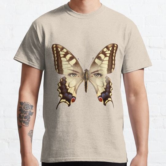 Discover Double exposure - Butterfly and Women's Eyes