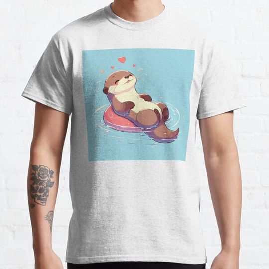 Discover Kawaii Anime Love Otter Bath