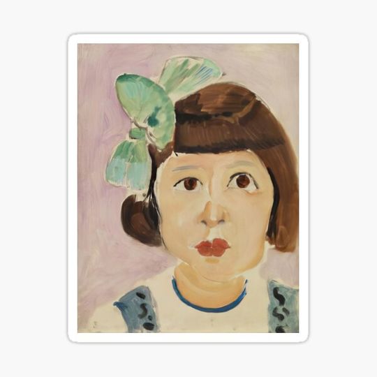 Discover Henri Matisse - Head of a Young Girl - 1917