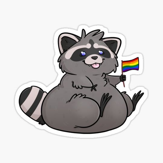 Discover Gay Pride Raccoon