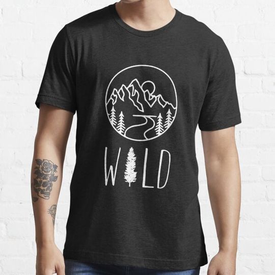 Discover Wild Tree Shirt, Camping Hiking Backpacking Adventure Outdoor Shirt, Camping Shirt, Travel Shirt, Nature T-Shirt, Gift for Her