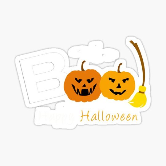 Discover Ghost Boo pumpkin Halloween