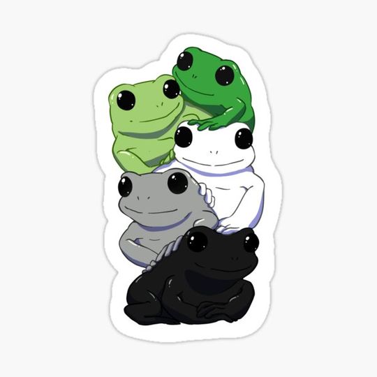 Discover Aromantic Flag Frogs
