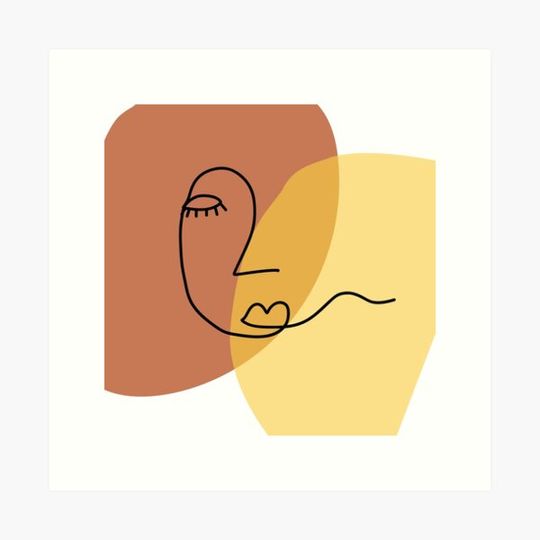Discover Minimalistic Signal Line Face Art