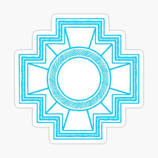 Discover Chakana light blue lines