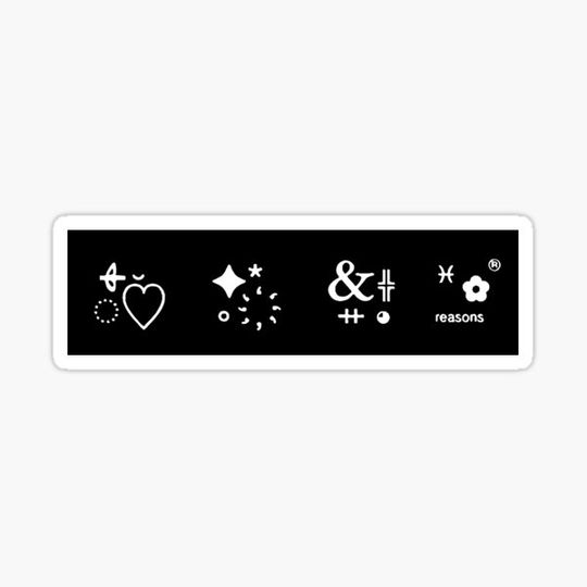 Discover jeremy zucker love is not dying symbols (love, stars, & reasons we don't keep in touch)