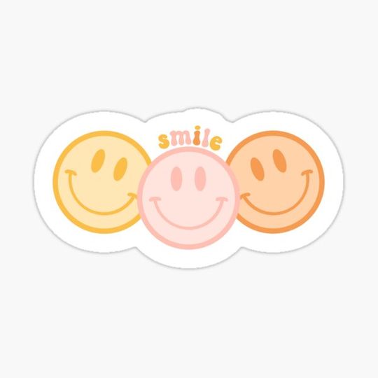 Discover Smile Pink Orange and Yellow