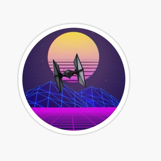 Discover Vaporwave Tie Fighter