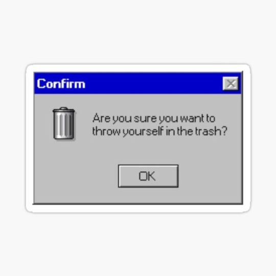 Discover I am Trash