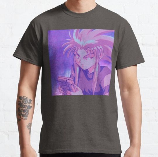 Discover Vaporwave Tenchi Muyo Ryoko Playing Gameboy