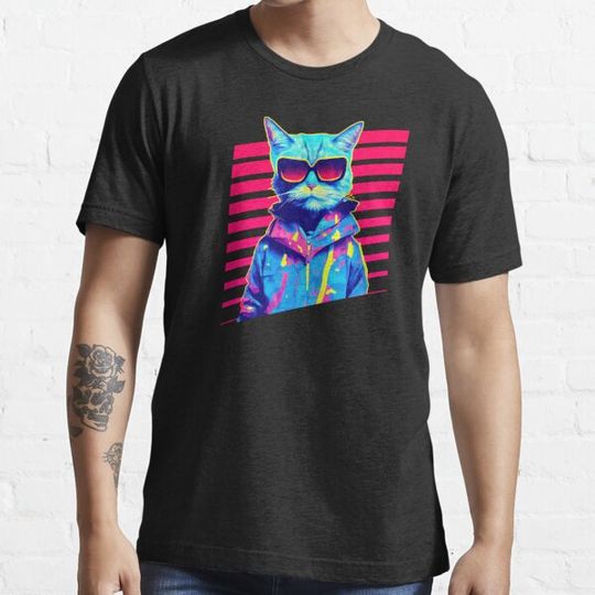 Discover Vaporwave Cat