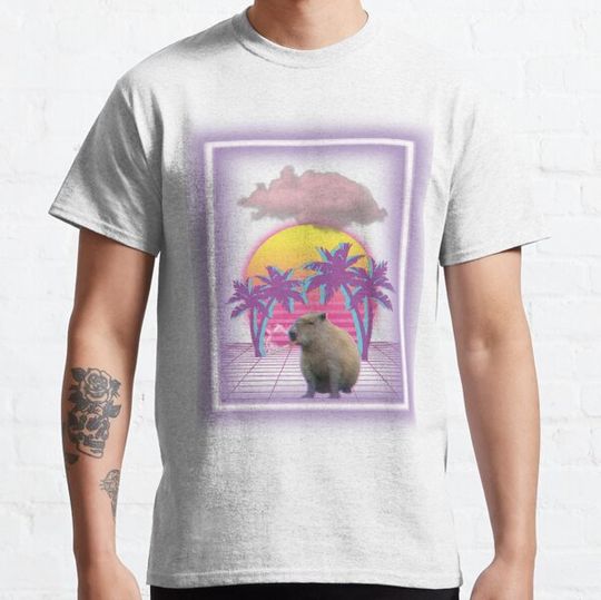 Discover Vaporwave Capybara