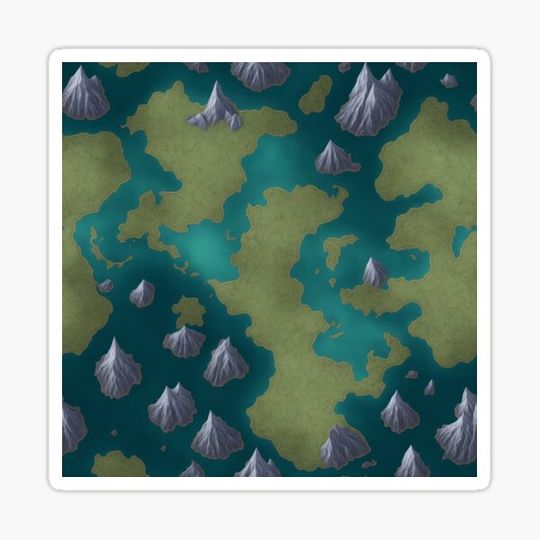 Discover Dungeon & Dragon Map Pattern