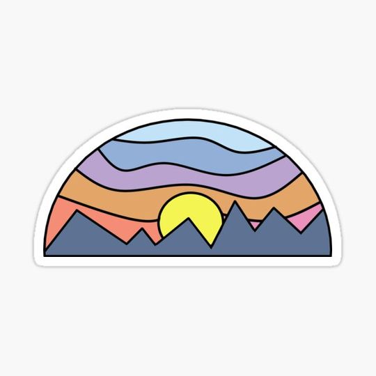 Mountains Sunset