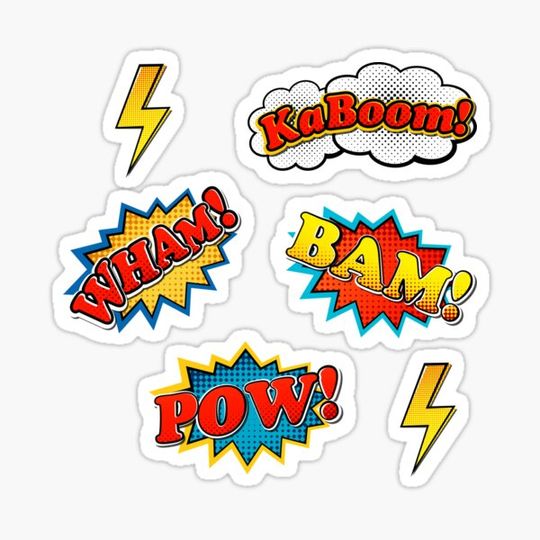 Discover Comic Hero Hit Punch Action Pack