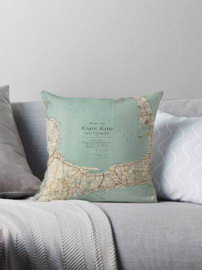Discover Vintage Map of Cape Cod (1917)