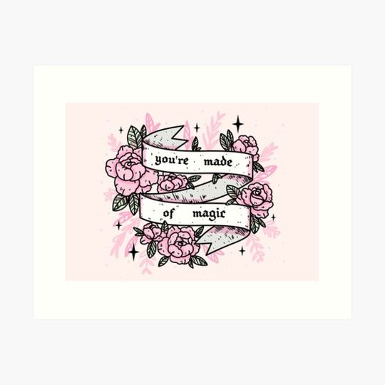 Discover you are made of magic [pink]