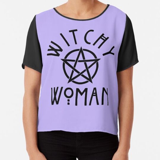 Discover Witchy Woman with Pentagram