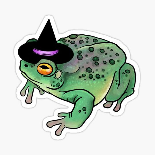 Discover Copy of Witch toad green