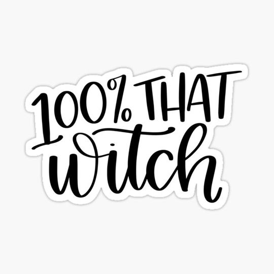 Discover 100% that witch