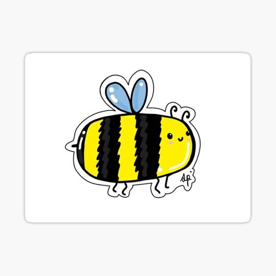 Discover cute bumblebee - original design
