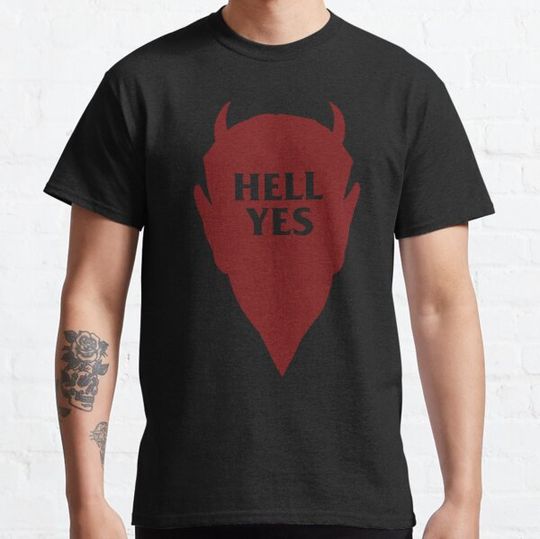 Discover Hell Yes Dark Humor Satan