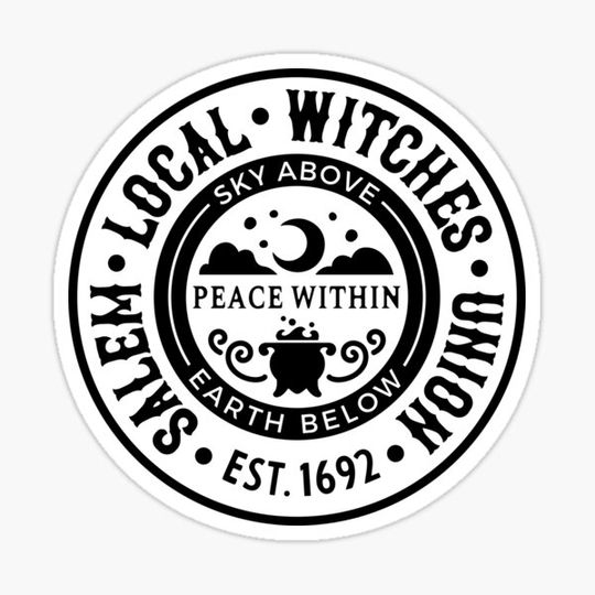 Discover Salem Local Witches Union EST 1692