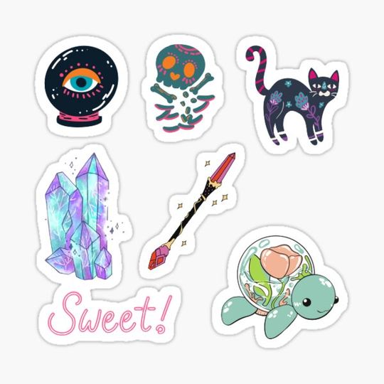 Discover Magical Sticker Pack