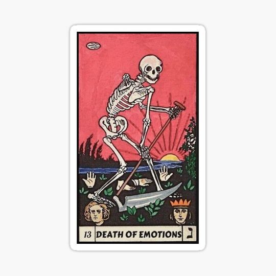 Discover Tarot Card - Death Of Emotions