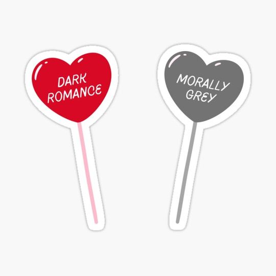 Discover dark romance and morally grey book trope lollipop pack