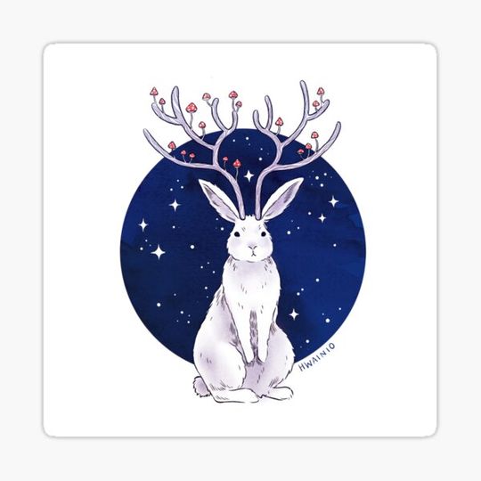 Discover Fantasy Mushroom Jackalope